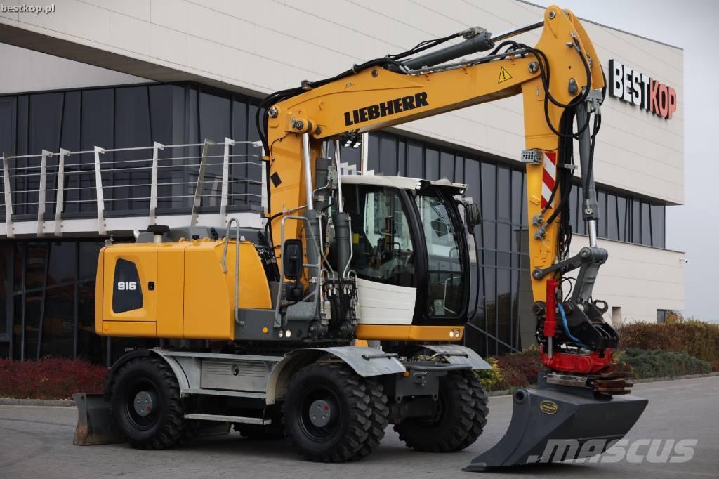 Liebherr A 916 Gumikerekes kotrók