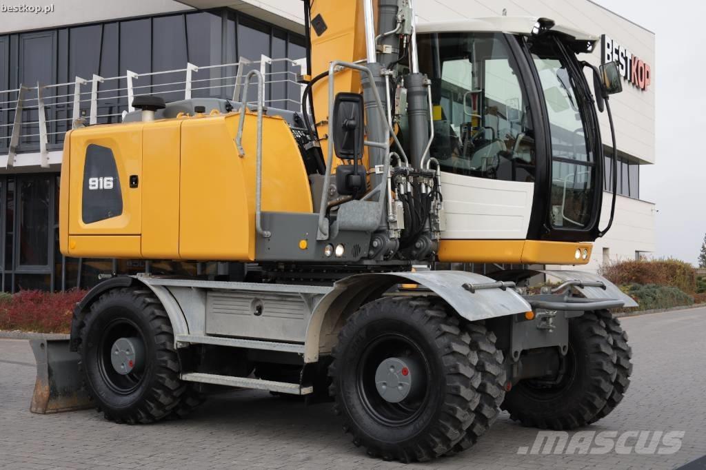 Liebherr A 916 Gumikerekes kotrók