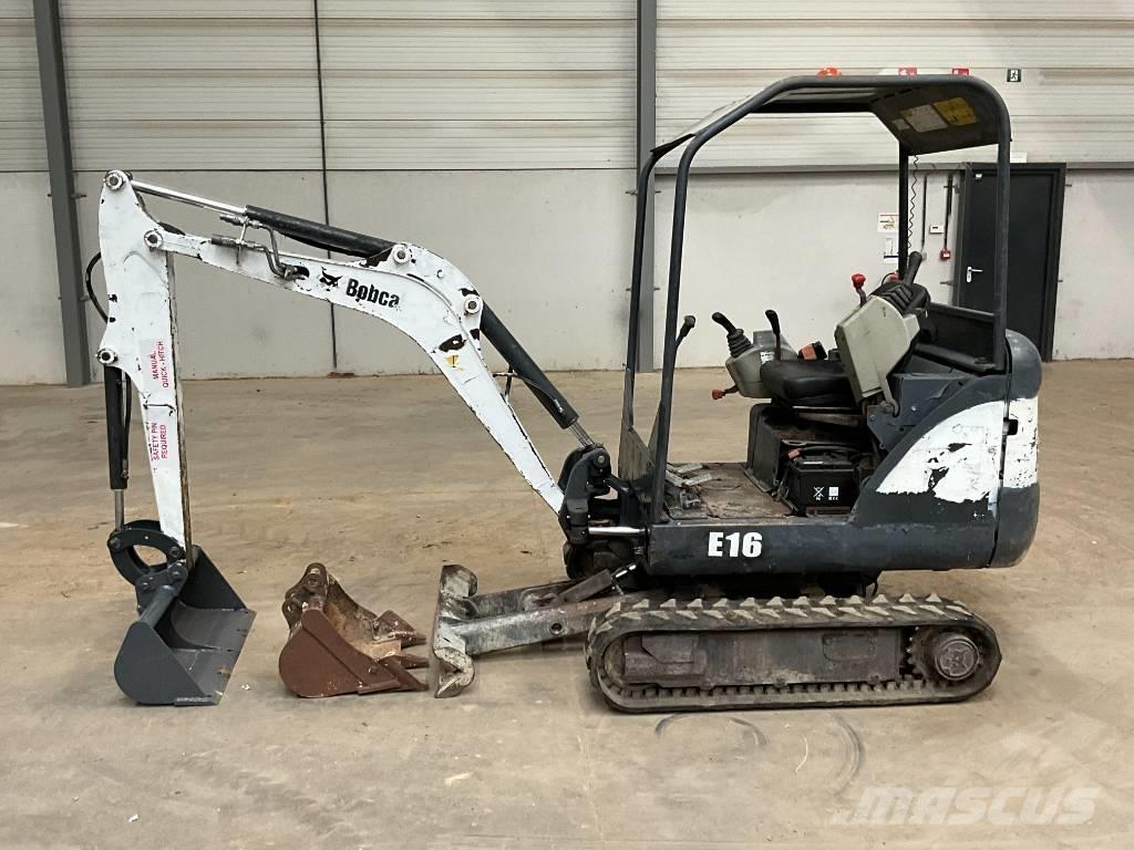 Bobcat E 16 Mini kotrók < 7t