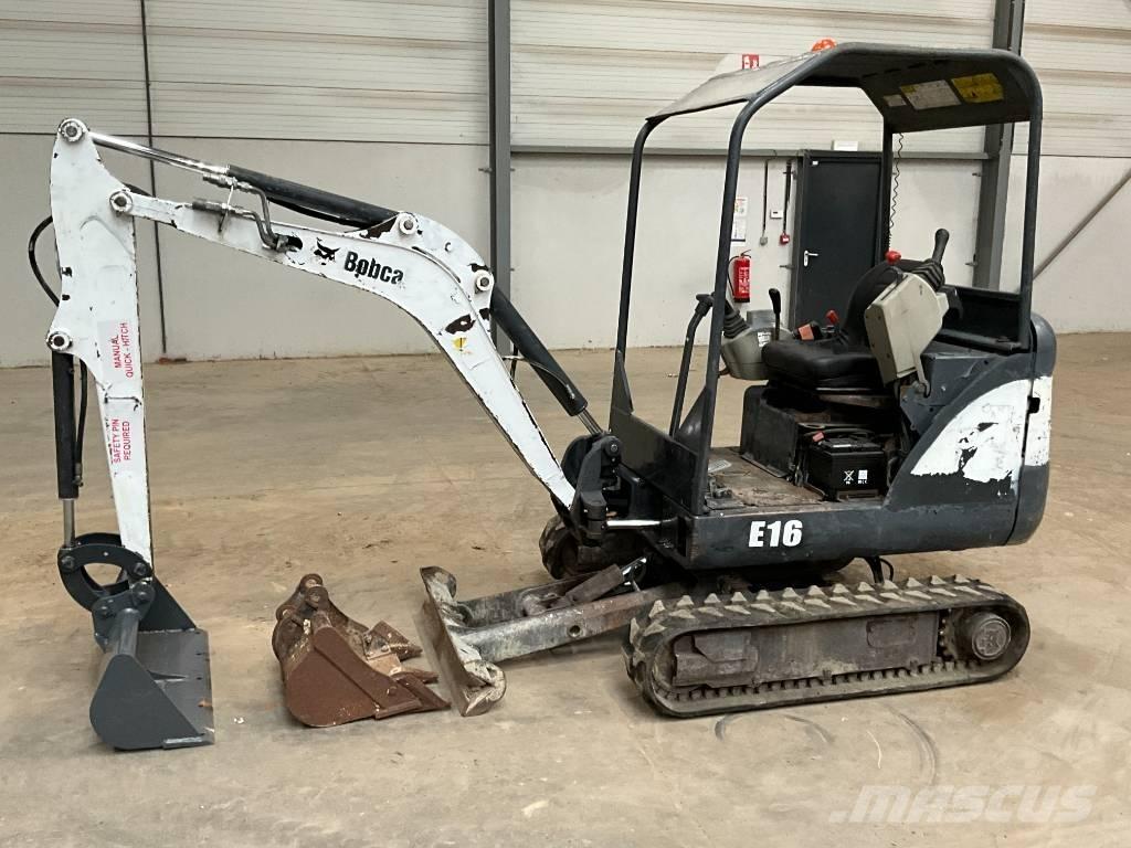 Bobcat E 16 Mini kotrók < 7t