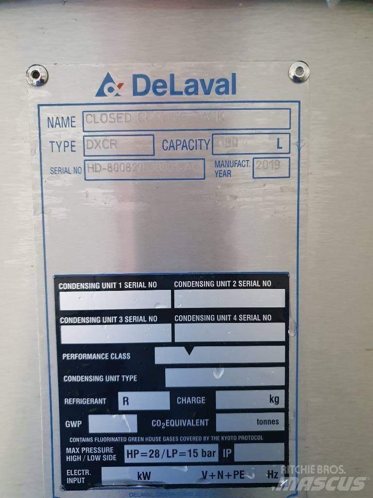 Delaval DXCR1100 Tejipari tároló berendezések