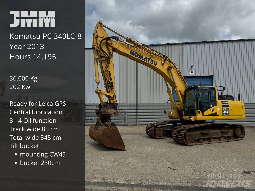 Komatsu PC360LC-10 Lánctalpas kotrók