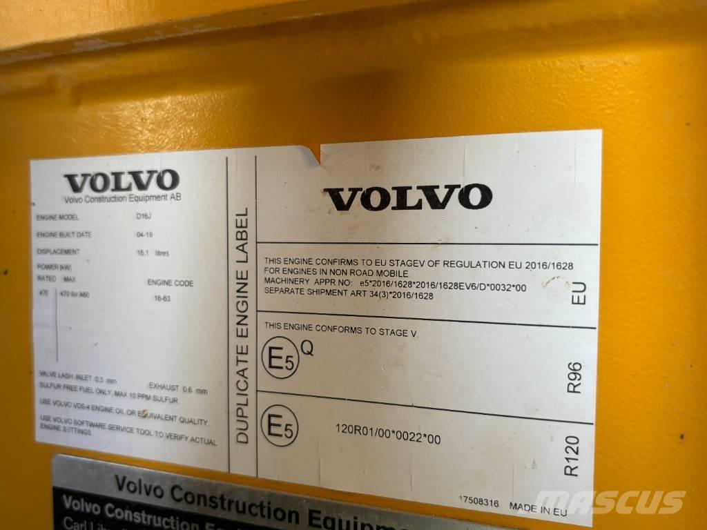 Volvo A 60 H Csuklósdömperek