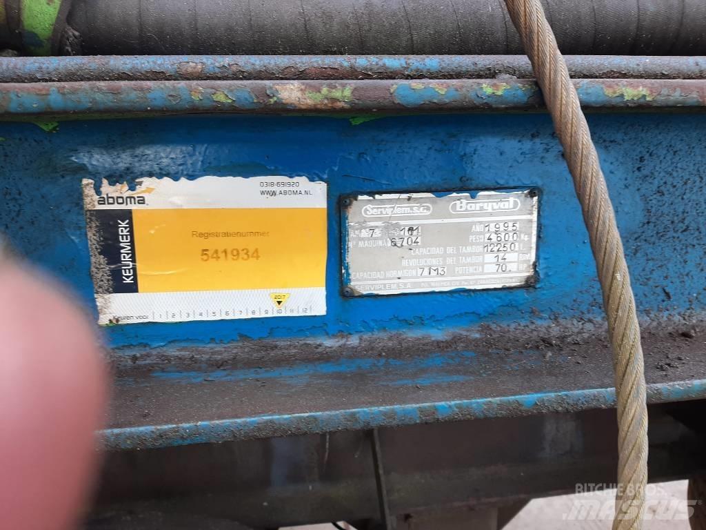 Baryval beton mixer Beton keverők