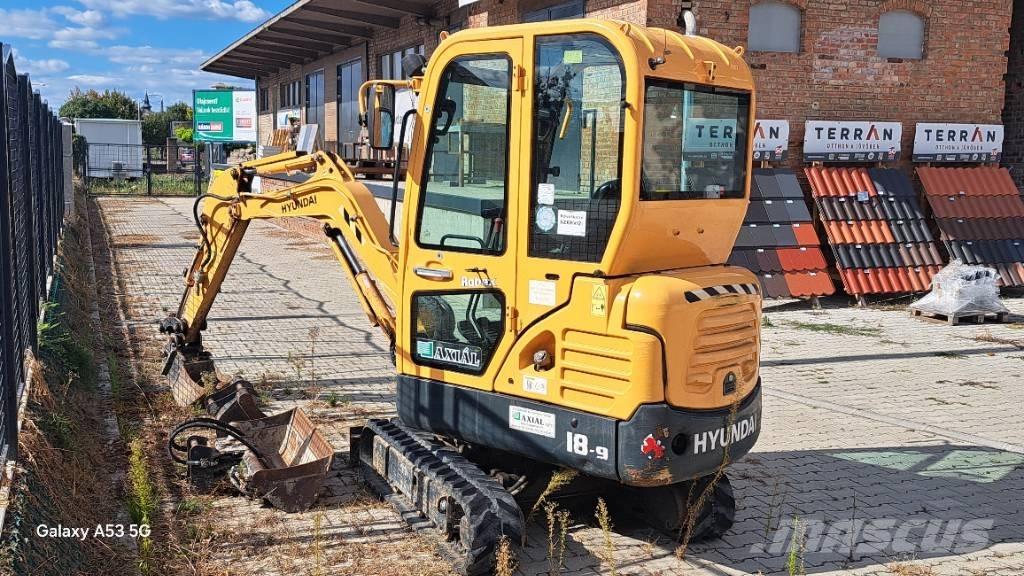 Hyundai Robex 18-9 Mini kotrók < 7t