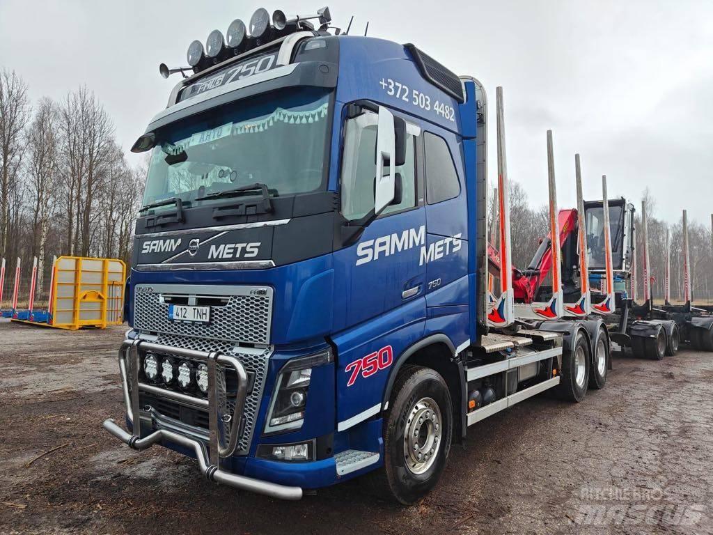 Volvo FH 16 750 Rönkszállító teherautók