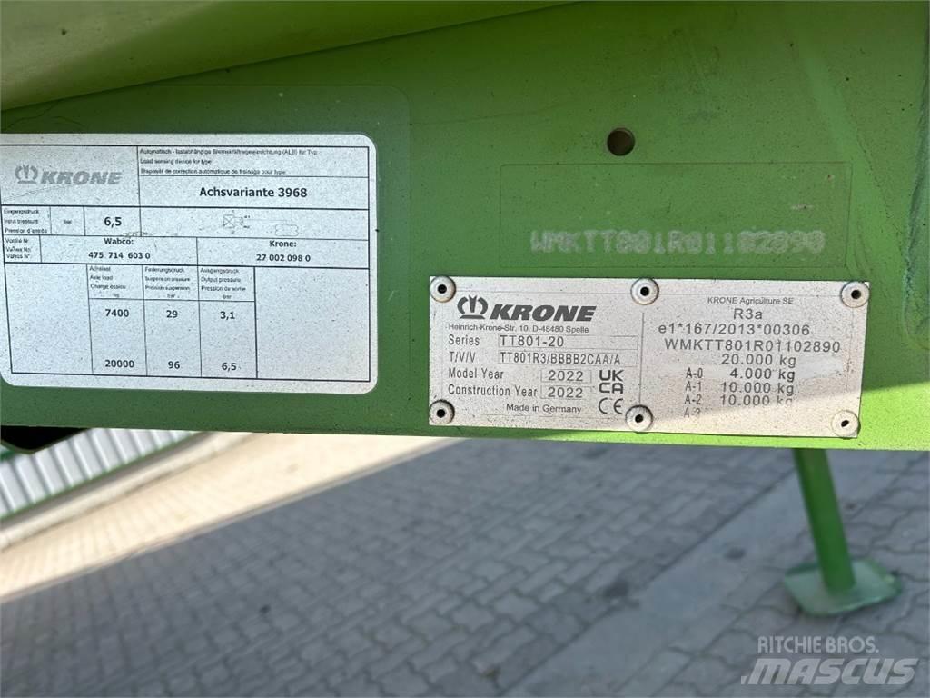 Krone GX 440 Emelő és mozgató felszerelések