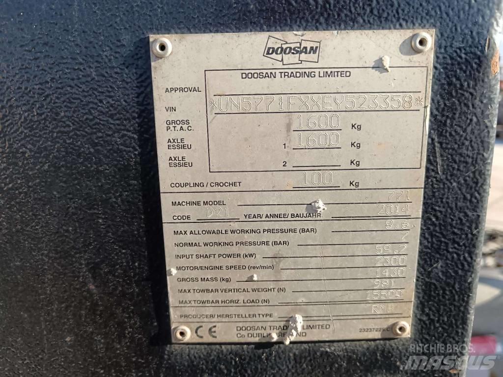 Doosan 7/71 Kompresszorok