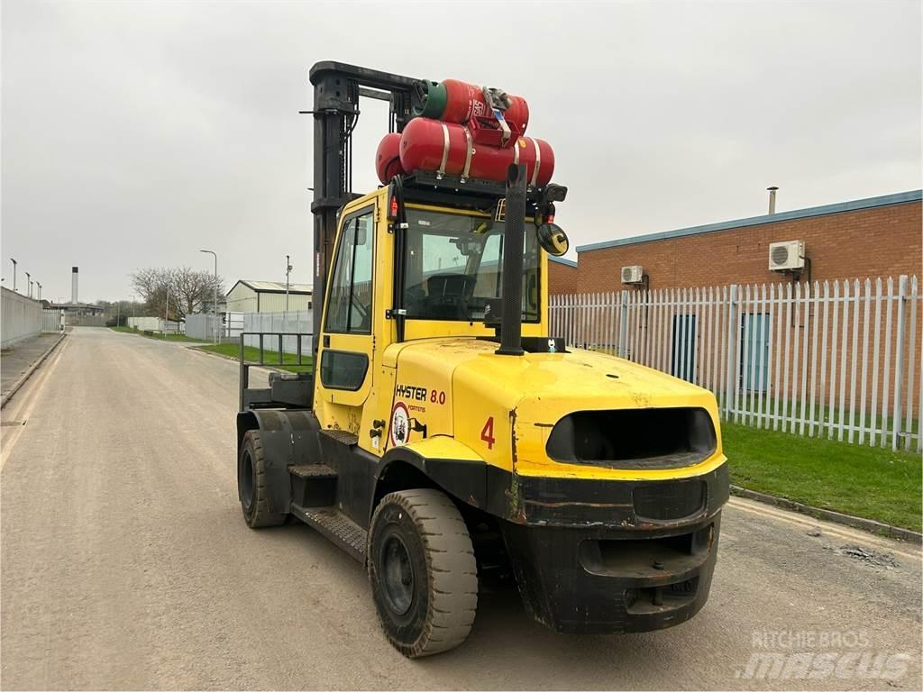 Hyster H8.0FT9 Gázüzemű targoncák