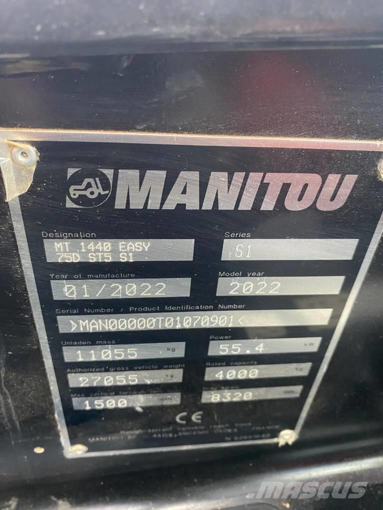 Manitou MT 1440 Teleszkópos rakodók