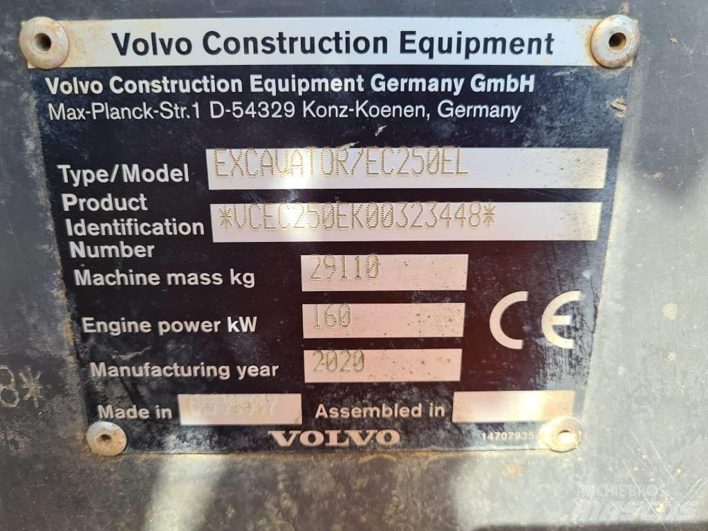 Volvo EC250 E L Lánctalpas kotrók
