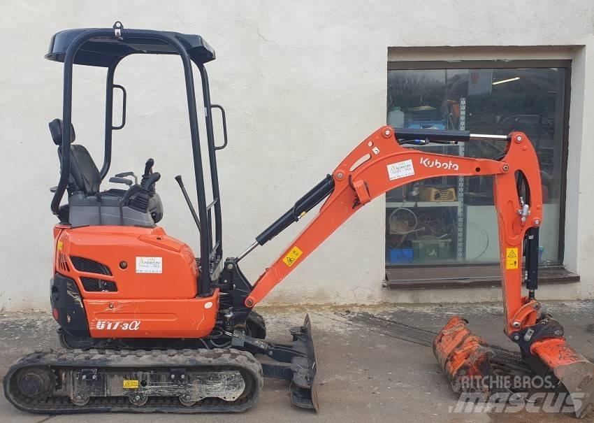 Kubota U 17-3 Mini kotrók < 7t