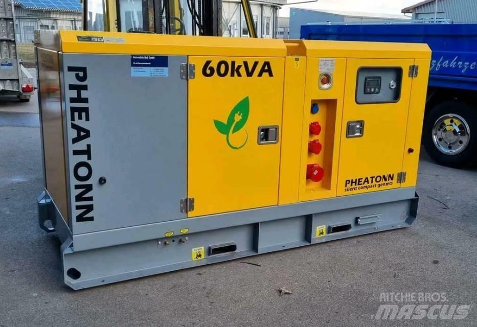  Pheatonn 60KVA Dízel áramfejlesztők