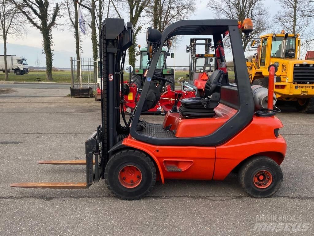 Linde H25T Gázüzemű targoncák