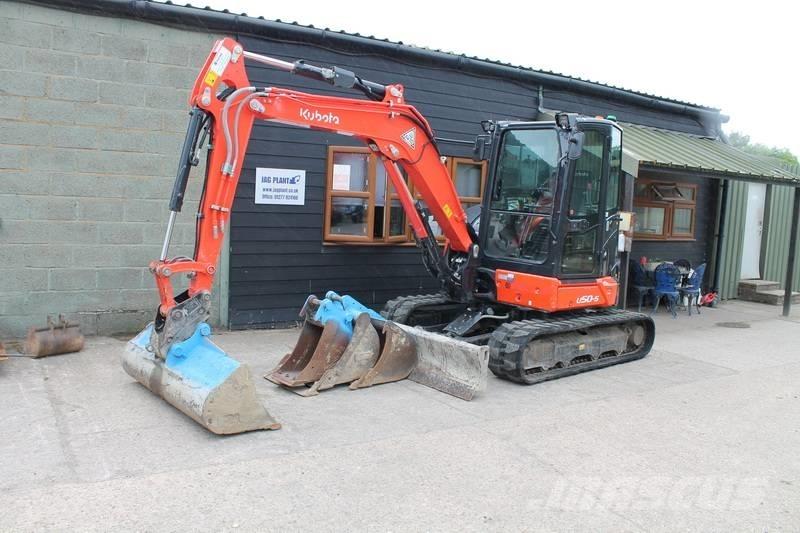 Kubota U 50-5 Mini kotrók < 7t
