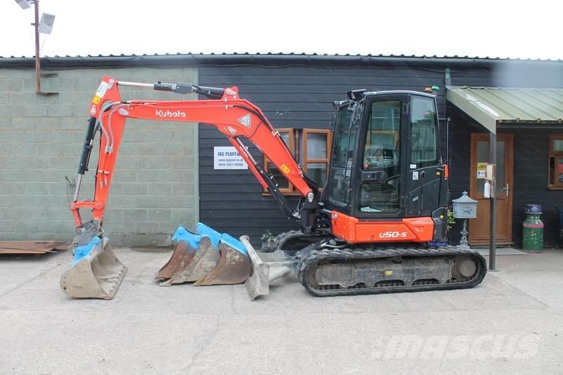 Kubota U 50-5 Mini kotrók < 7t
