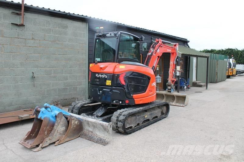 Kubota U 50-5 Mini kotrók < 7t