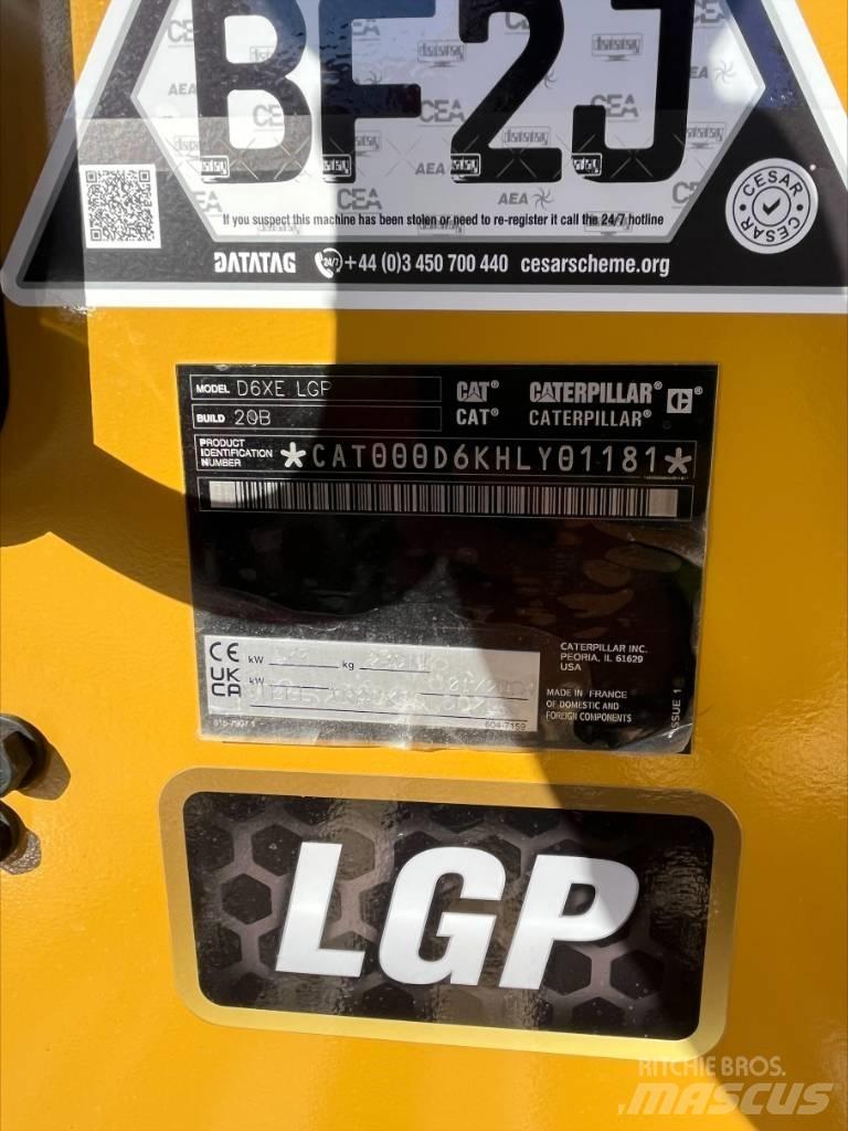 CAT D 6 XE LGP lánctalpas dózerek