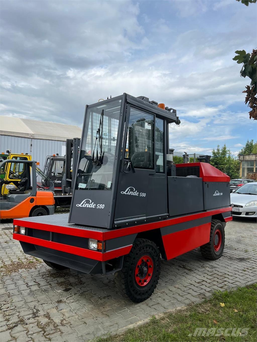 Linde S50D Oldalvillás targonca
