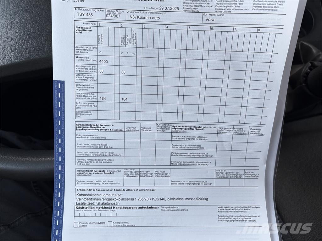 Volvo FL240 4x2 Dobozos teherautók