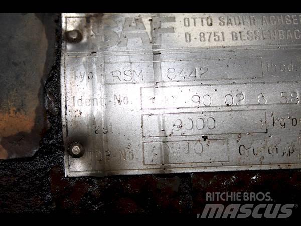 SAF RSM 8442 Tengelyek