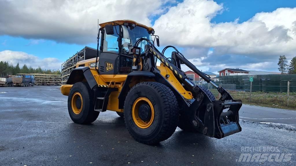 JCB 426 HT Gumikerekes homlokrakodók