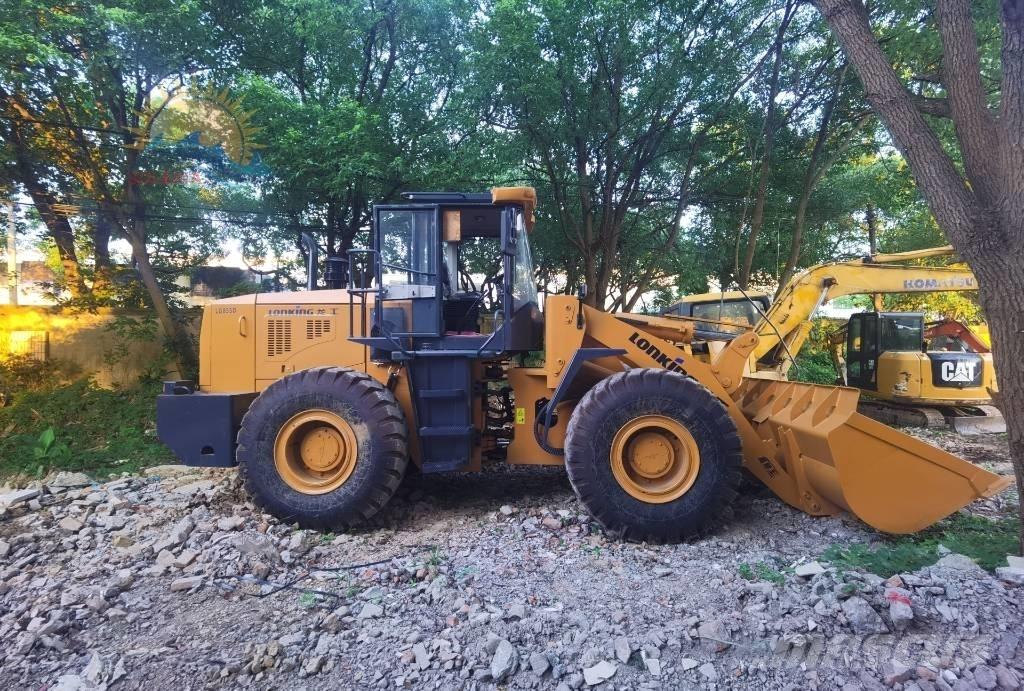 Lonking LG 855 Gumikerekes homlokrakodók
