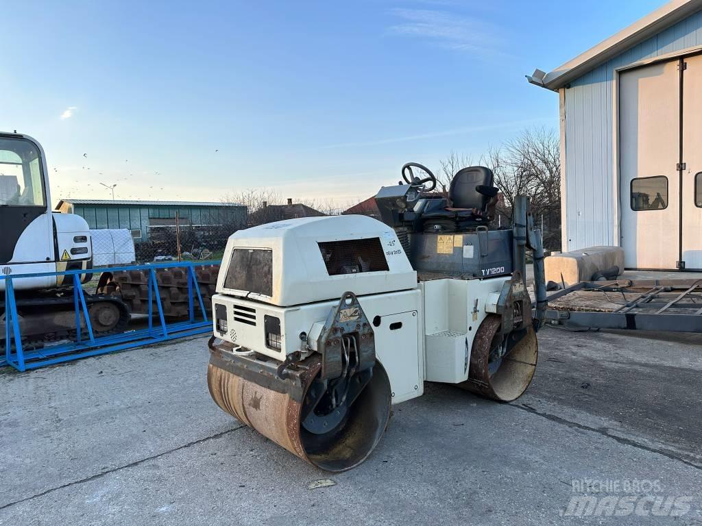 Terex TV1200 Ikerdobos hengerek