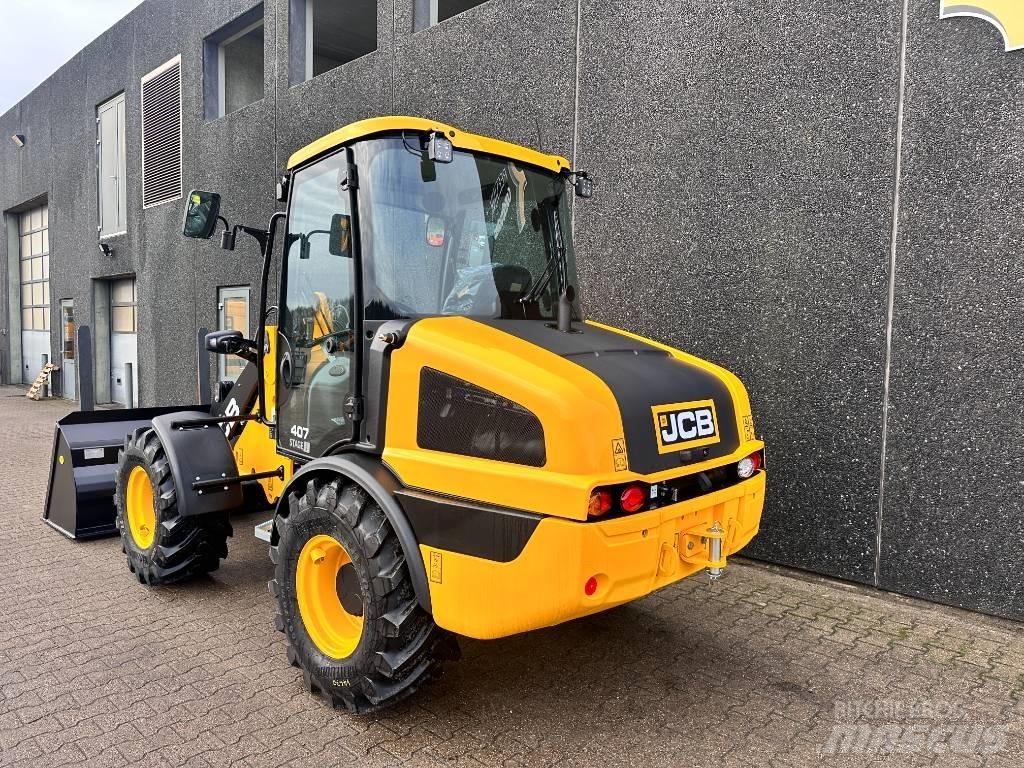JCB 407 Gumikerekes homlokrakodók
