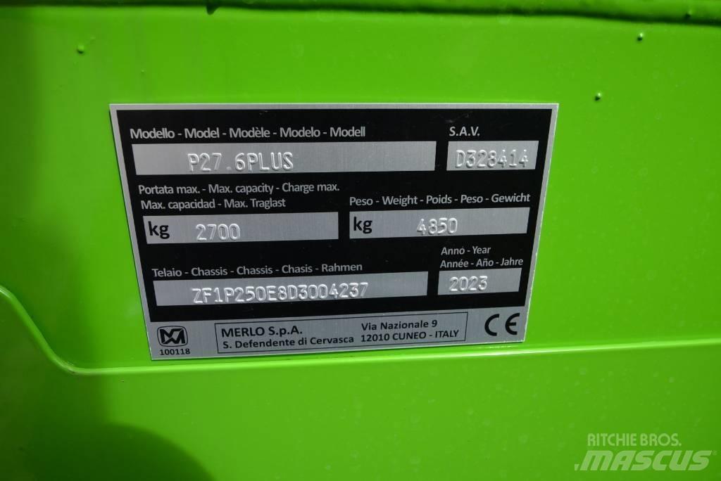 Merlo P 27.6 Plus Teleszkópos rakodók