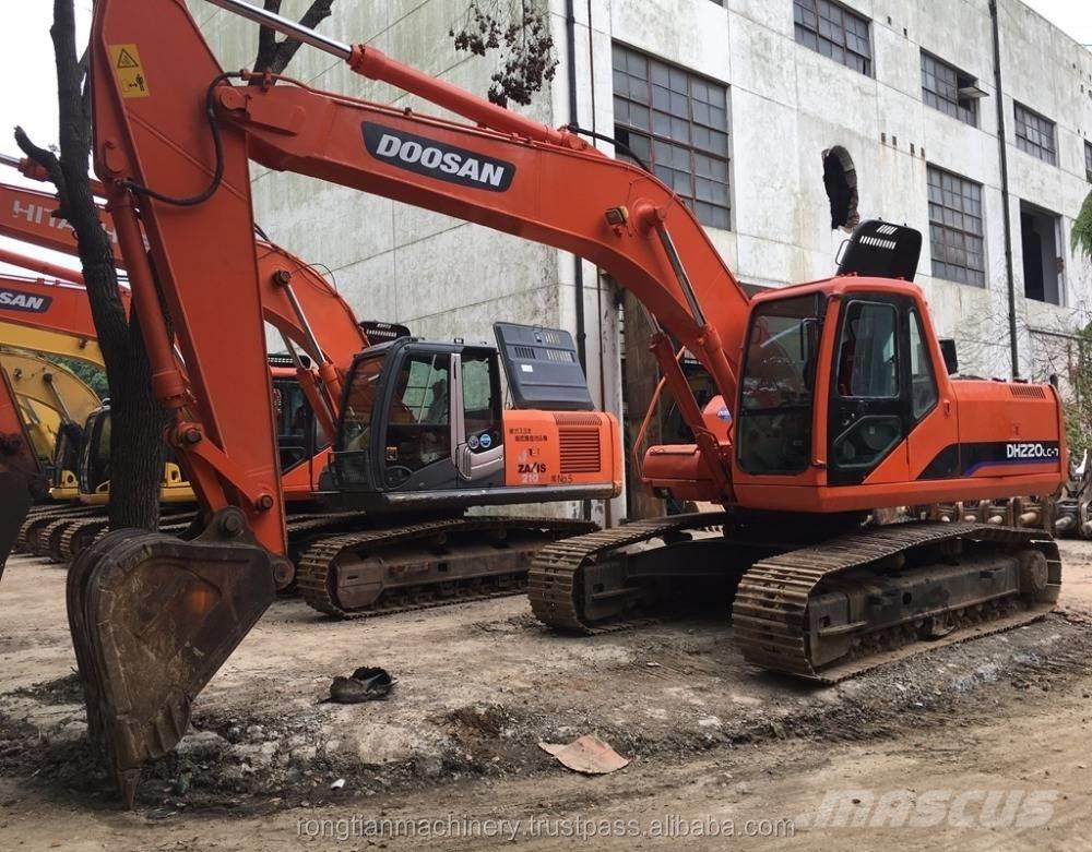 Doosan dh220lc-7 Lánctalpas kotrók