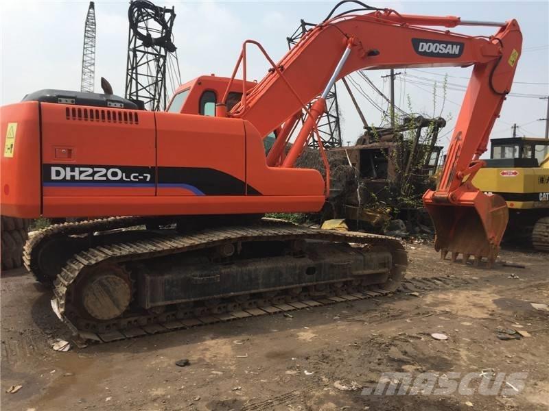 Doosan dh220lc-7 Lánctalpas kotrók