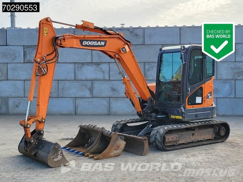 Doosan DX63-3 Mini kotrók < 7t