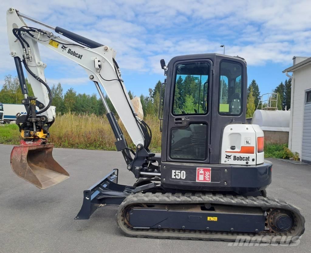 Bobcat E 50 Mini kotrók < 7t