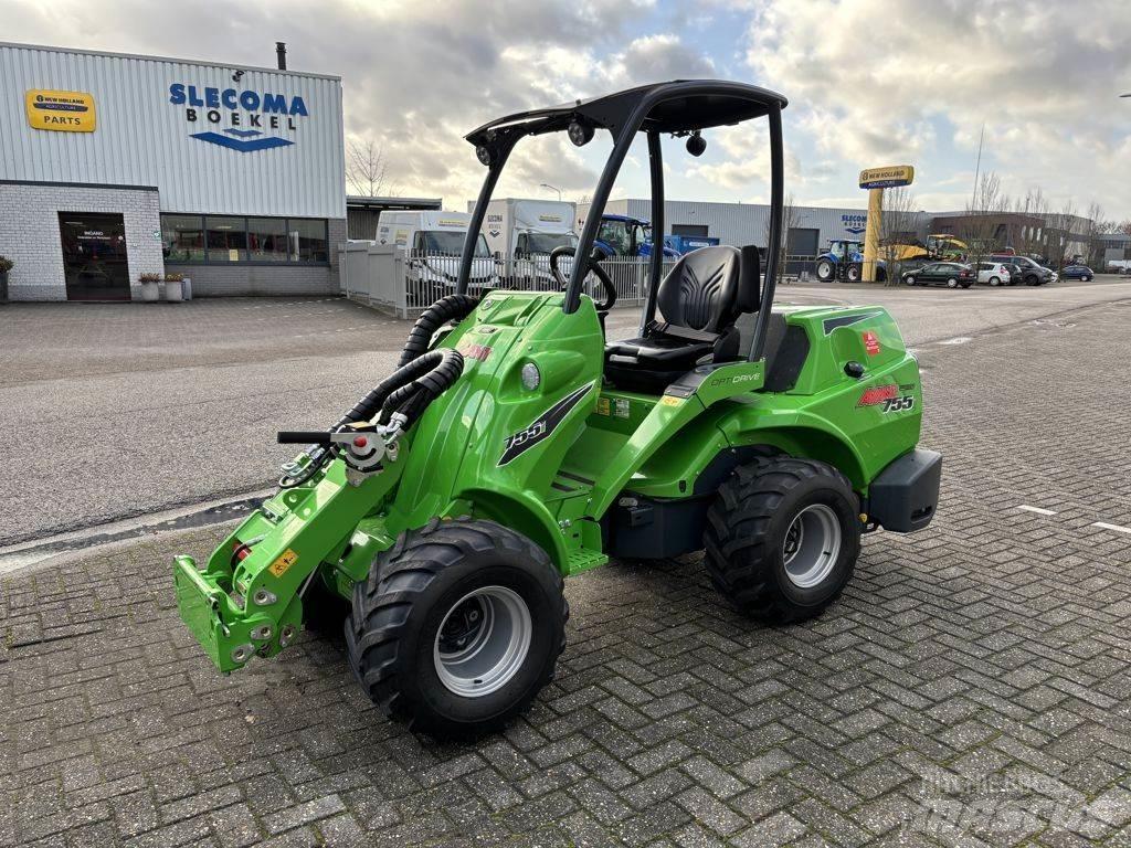Avant 755I TDL Gumikerekes homlokrakodók