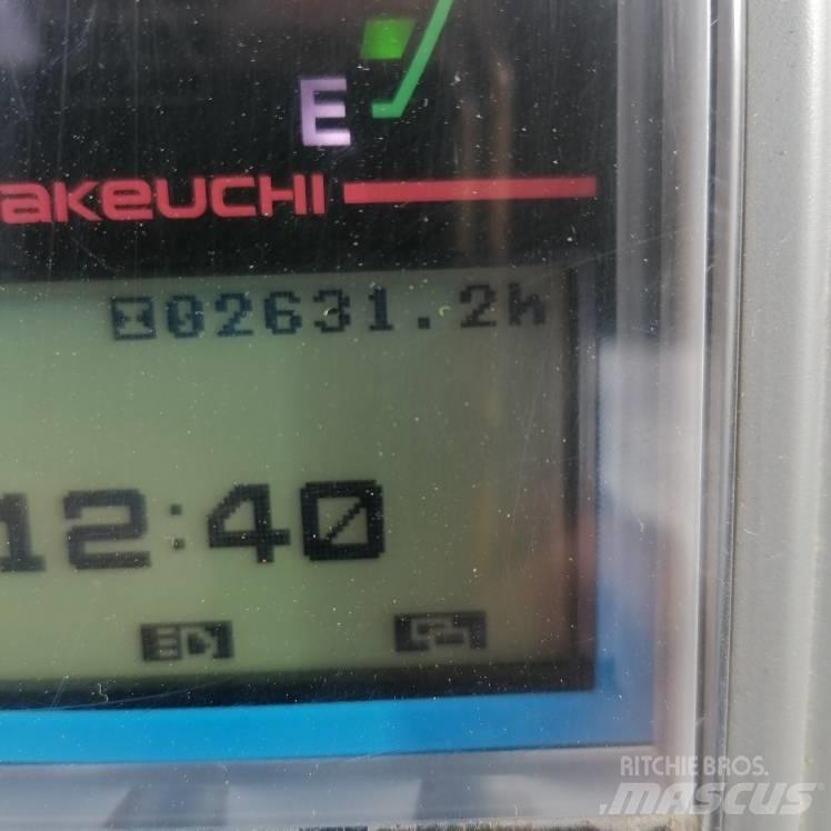 Takeuchi TB216 Mini kotrók < 7t