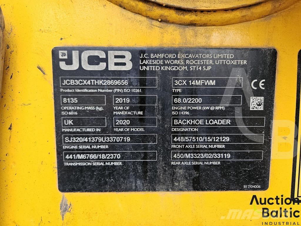 JCB 3 CX Kotrórakodók