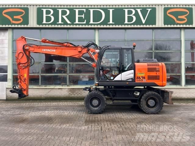Hitachi ZX140W-5B Gumikerekes kotrók