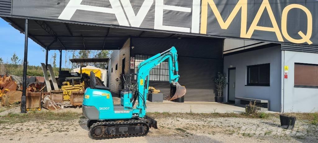 Kobelco SK 007 Mini kotrók < 7t
