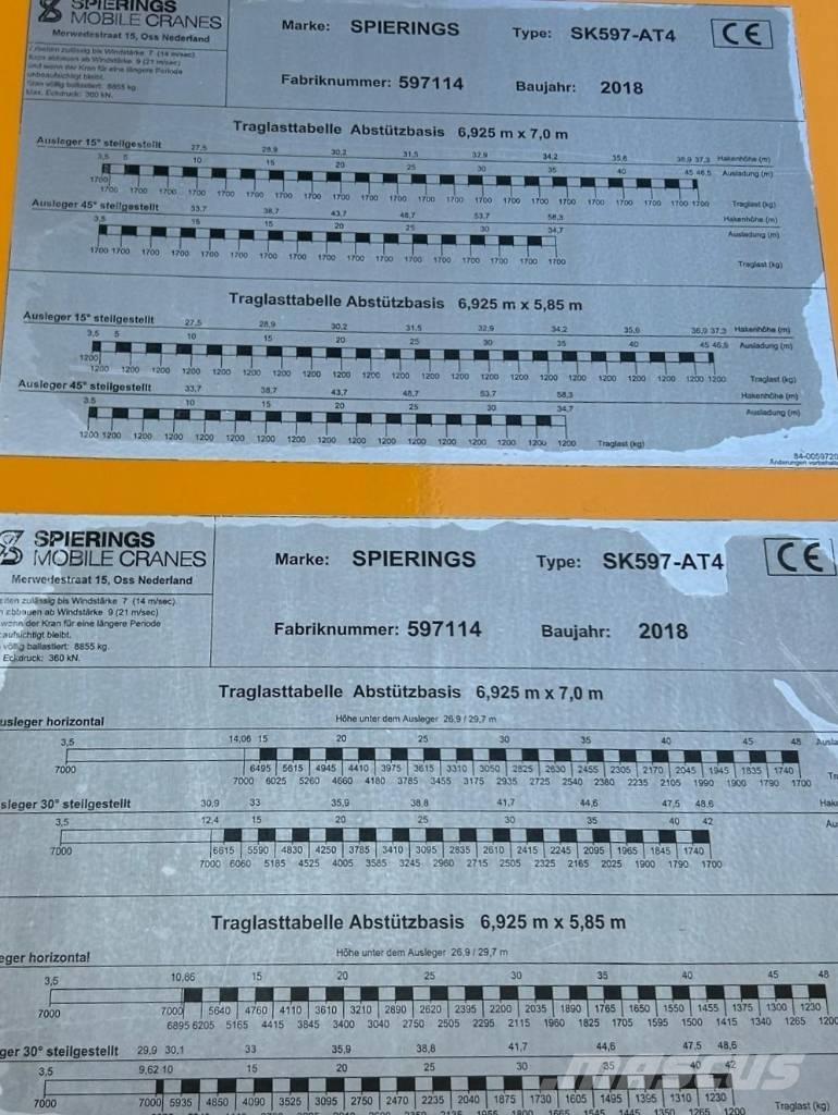 Spierings SK 597 AT4 Torony daruk