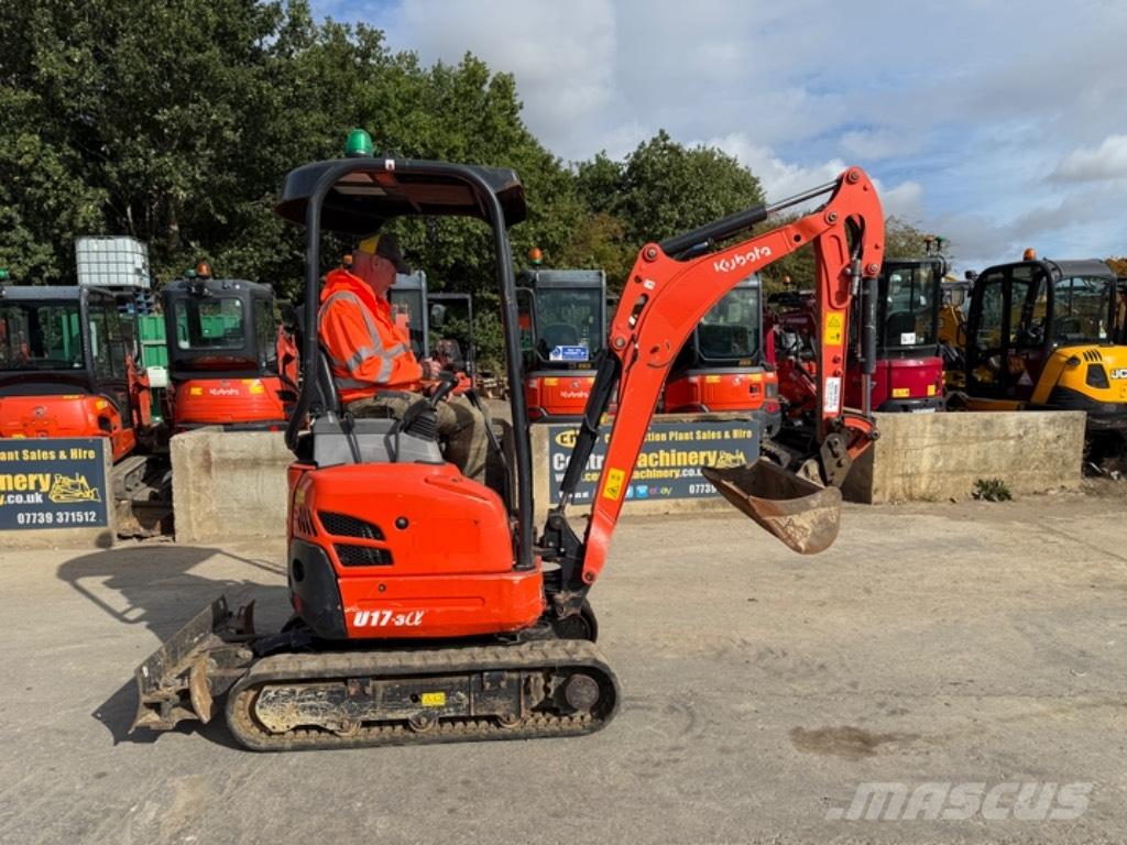 Kubota U 17-3 Mini kotrók < 7t