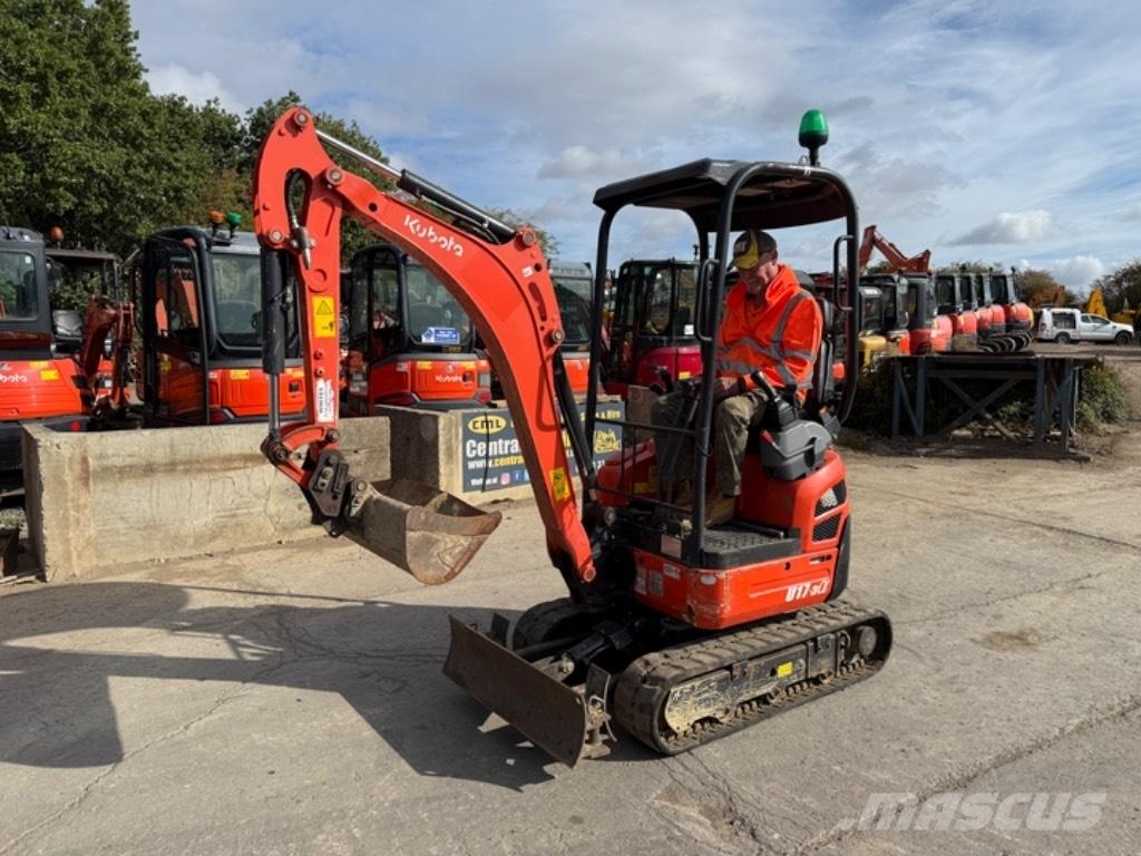 Kubota U 17-3 Mini kotrók < 7t