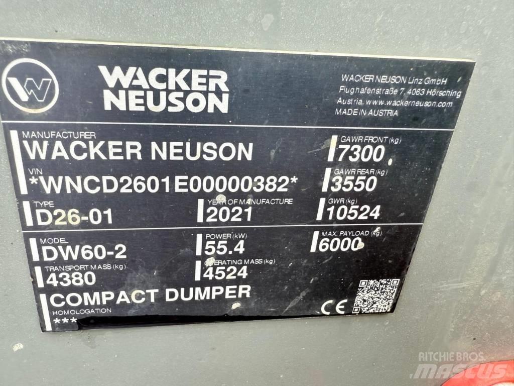 Wacker Neuson DW 60 Mezei dömperek