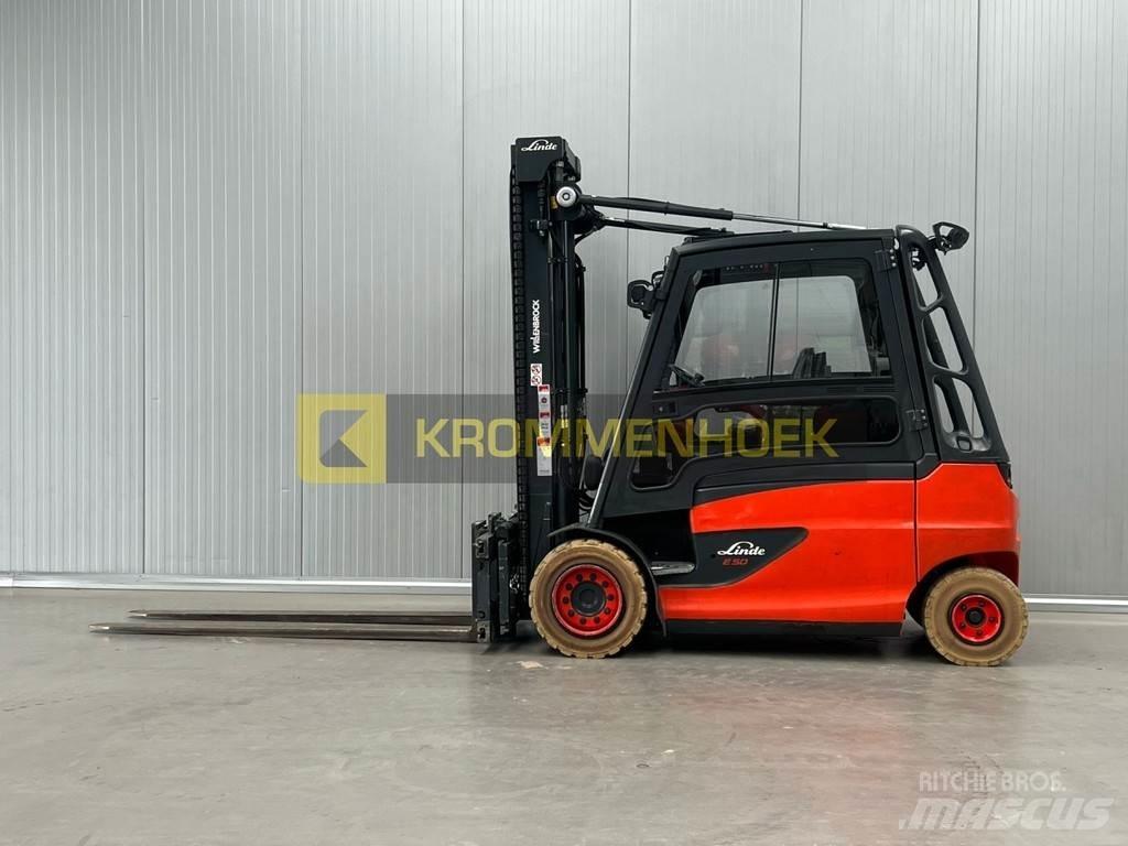 Linde E 50 HL Elektromos targoncák