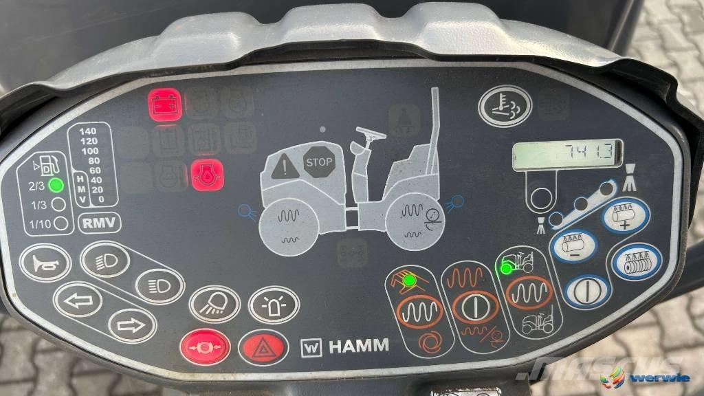 Hamm HD 14i VT Kombinált hengerek