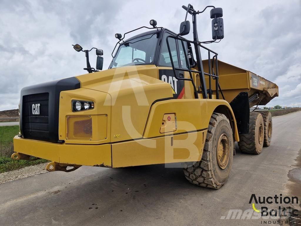 CAT 735C Csuklósdömperek