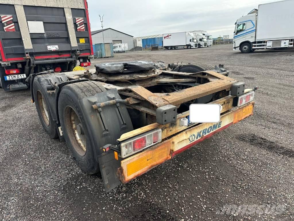 Krone ZZ serie 8828 Dolly trailer