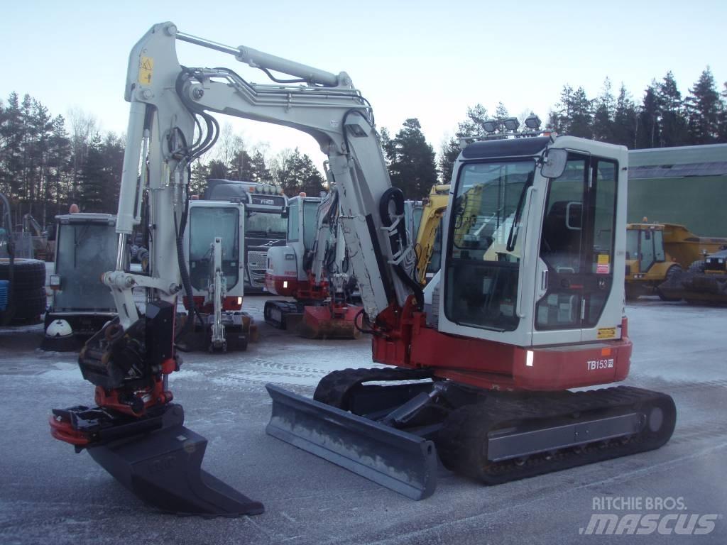Takeuchi TB153FR Mini kotrók < 7t