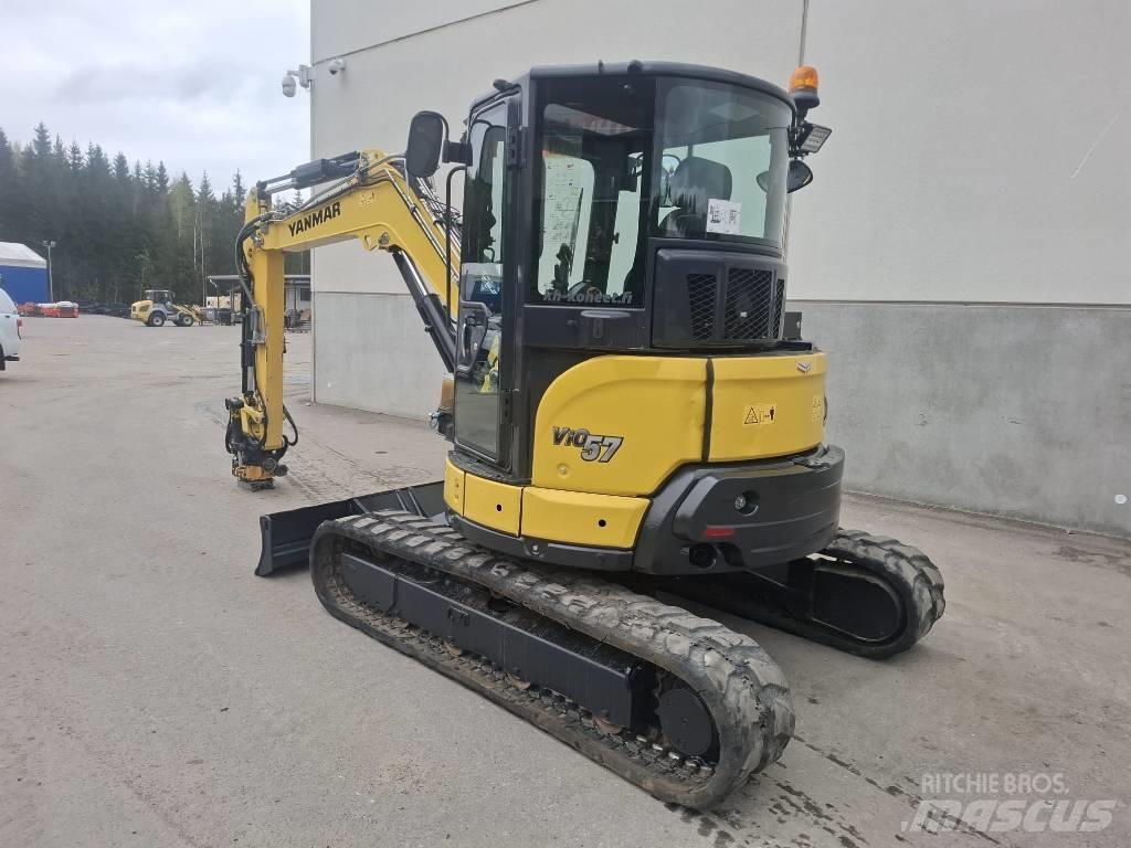 Yanmar Vio 57-6A Mini kotrók < 7t
