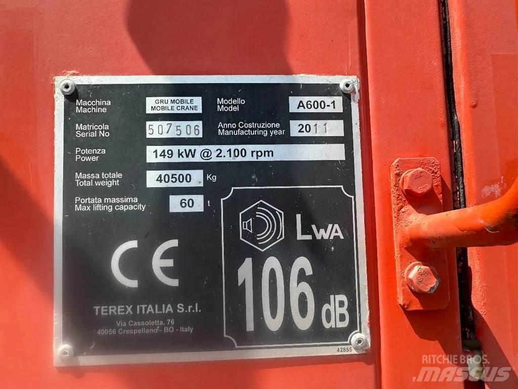 Terex A600 Mobil daruk